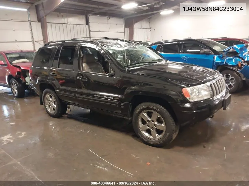 1J4GW58N84C233004 2004 Jeep Grand Cherokee Limited