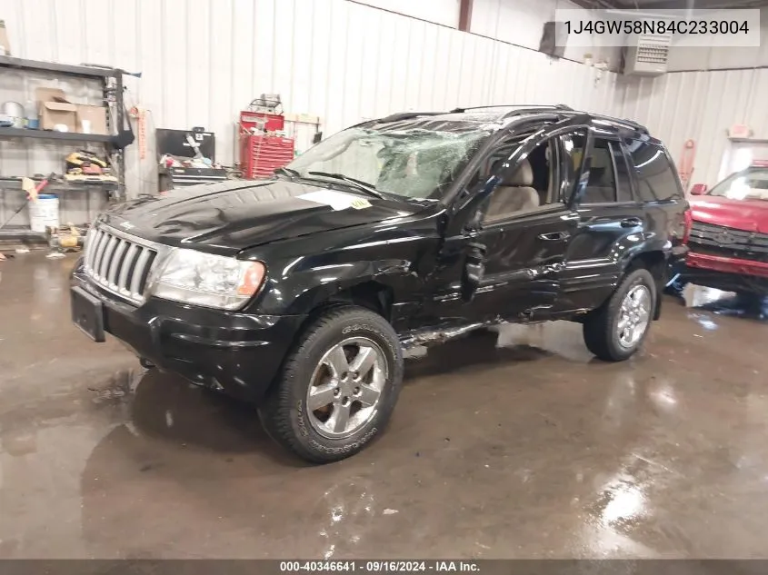 1J4GW58N84C233004 2004 Jeep Grand Cherokee Limited