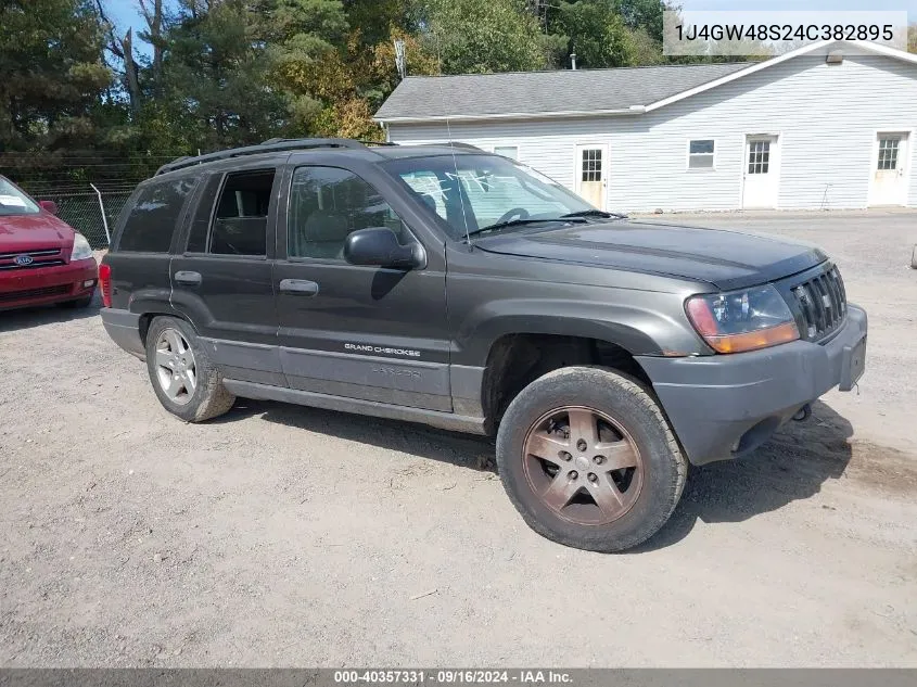 2004 Jeep Grand Cherokee Laredo VIN: 1J4GW48S24C382895 Lot: 40357331