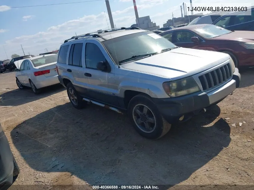 2004 Jeep Grand Cherokee Laredo VIN: 1J4GW48J84C213603 Lot: 40366588