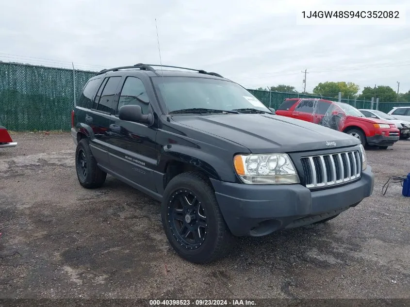 2004 Jeep Grand Cherokee Laredo VIN: 1J4GW48S94C352082 Lot: 40398523