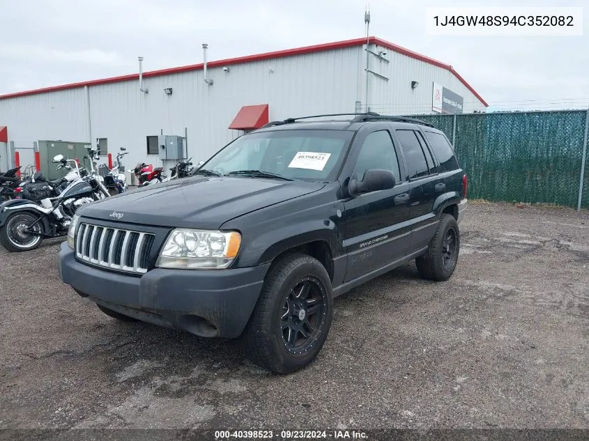 2004 Jeep Grand Cherokee Laredo VIN: 1J4GW48S94C352082 Lot: 40398523