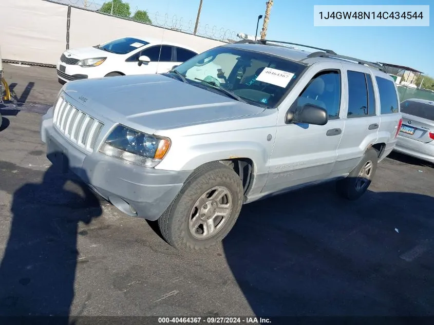 1J4GW48N14C434544 2004 Jeep Grand Cherokee Laredo