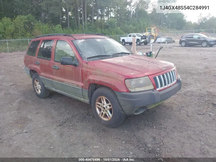 2004 Jeep Grand Cherokee Laredo VIN: 1J4GX48S54C284991 Lot: 40470496