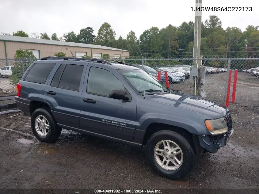 2004 Jeep Grand Cherokee Laredo VIN: 1J4GW48S64C272173 Lot: 40491992