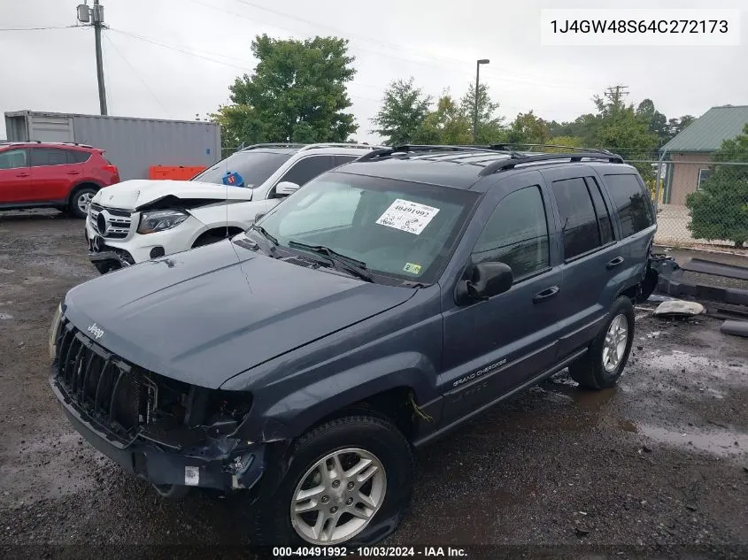 2004 Jeep Grand Cherokee Laredo VIN: 1J4GW48S64C272173 Lot: 40491992