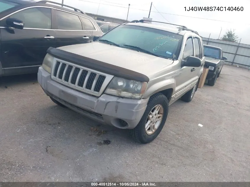 2004 Jeep Grand Cherokee Laredo VIN: 1J4GW48S74C140460 Lot: 40512514