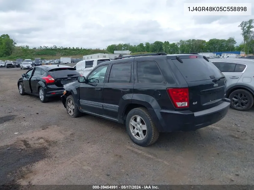 2005 Jeep Grand Cherokee Laredo VIN: 1J4GR48K05C558898 Lot: 39454991