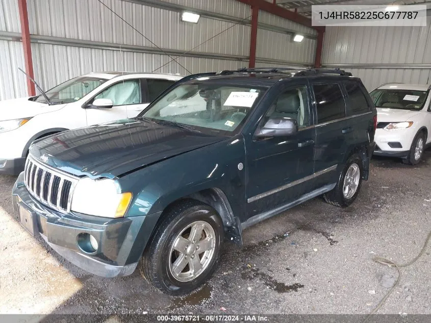 2005 Jeep Grand Cherokee Limited VIN: 1J4HR58225C677787 Lot: 39675721