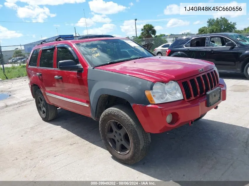 1J4GR48K45C660656 2005 Jeep Grand Cherokee Laredo