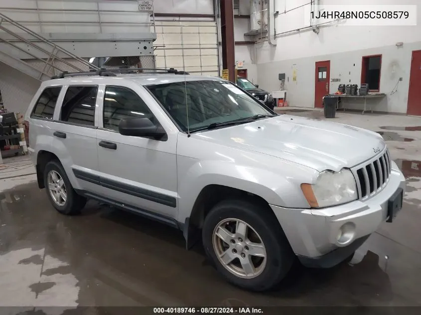 1J4HR48N05C508579 2005 Jeep Grand Cherokee Laredo