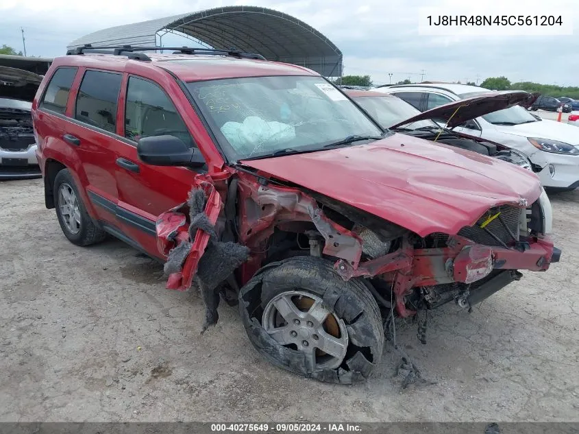 2005 Jeep Grand Cherokee Laredo/Columbia/Freedom VIN: 1J8HR48N45C561204 Lot: 40275649