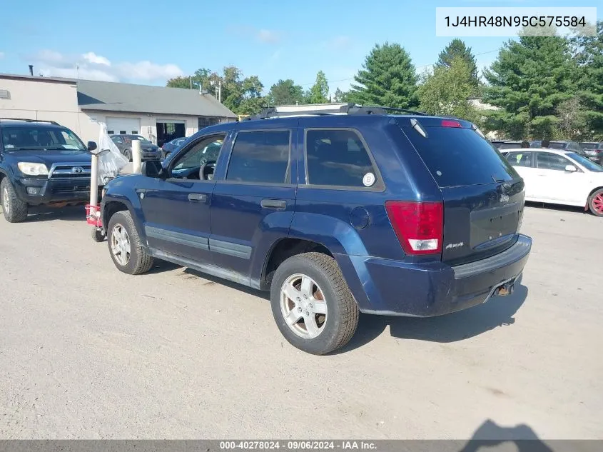 1J4HR48N95C575584 2005 Jeep Grand Cherokee Laredo