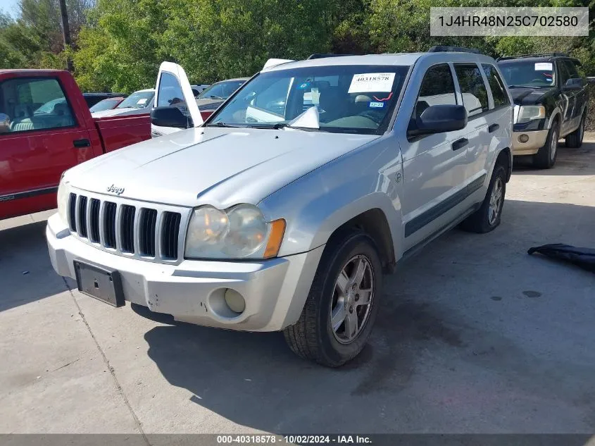 2005 Jeep Grand Cherokee Laredo VIN: 1J4HR48N25C702580 Lot: 40318578