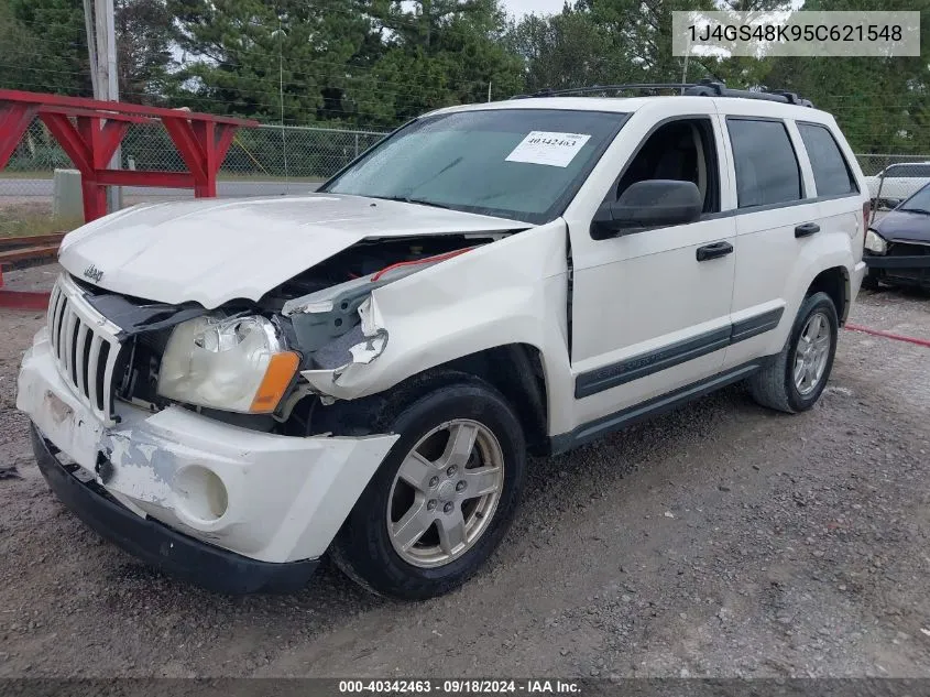 2005 Jeep Grand Cherokee Laredo VIN: 1J4GS48K95C621548 Lot: 40342463