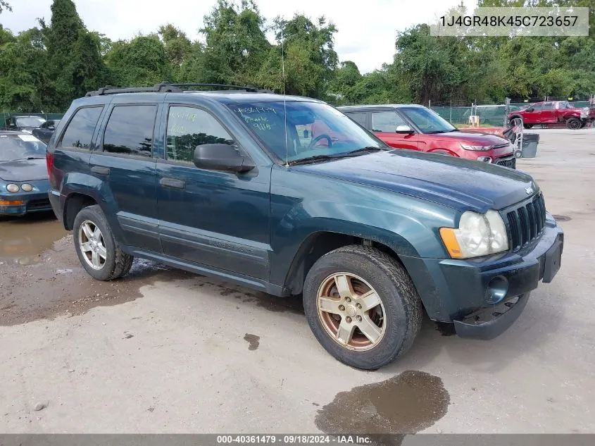 1J4GR48K45C723657 2005 Jeep Grand Cherokee Laredo