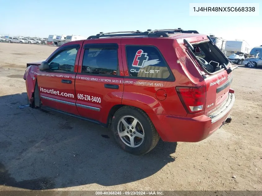 1J4HR48NX5C668338 2005 Jeep Grand Cherokee Laredo