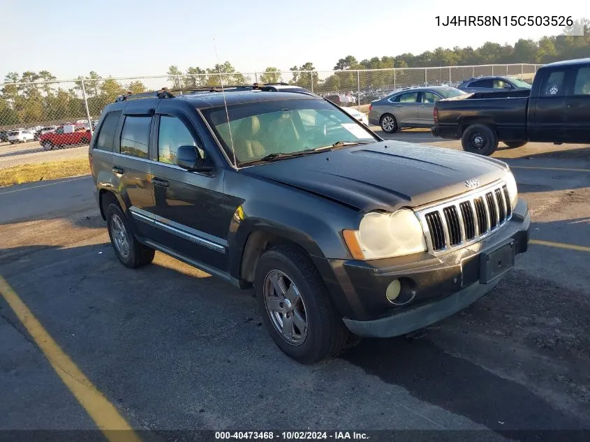 1J4HR58N15C503526 2005 Jeep Grand Cherokee Limited