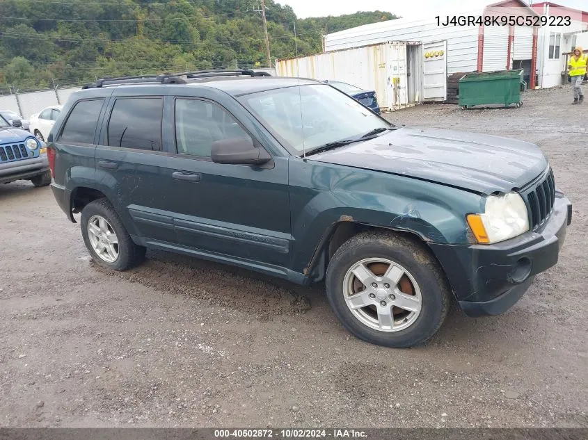 2005 Jeep Grand Cherokee Laredo VIN: 1J4GR48K95C529223 Lot: 40502872