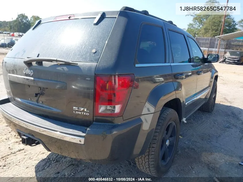 2005 Jeep Grand Cherokee Limited VIN: 1J8HR58265C547784 Lot: 40546832