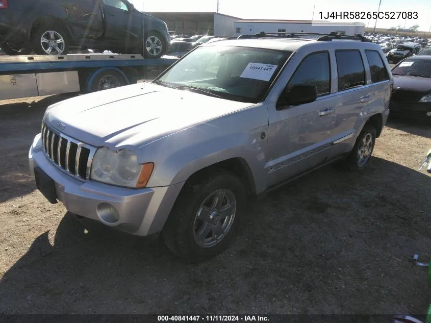 2005 Jeep Grand Cherokee Limited VIN: 1J4HR58265C527083 Lot: 40841447