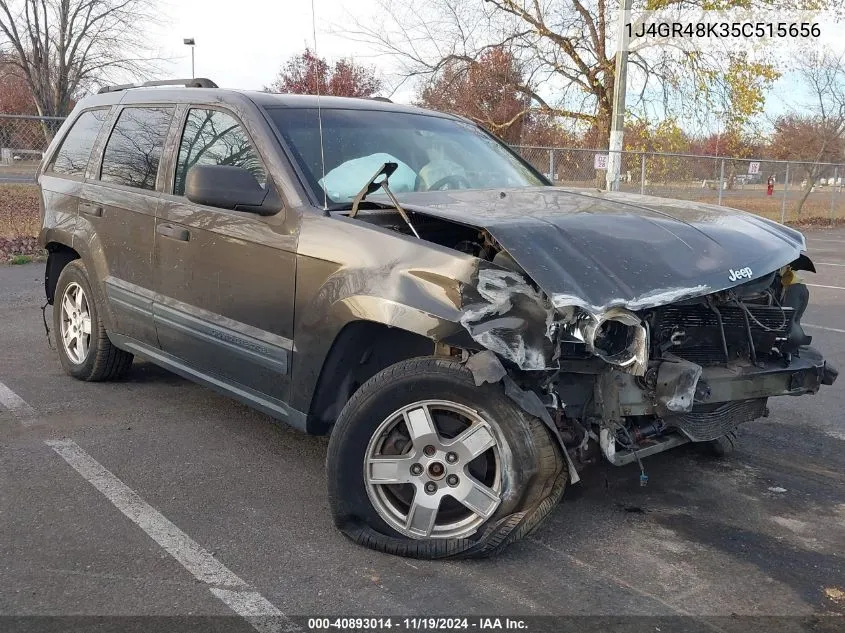 2005 Jeep Grand Cherokee Laredo VIN: 1J4GR48K35C515656 Lot: 40893014