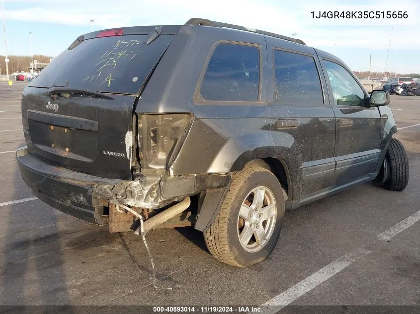 2005 Jeep Grand Cherokee Laredo VIN: 1J4GR48K35C515656 Lot: 40893014