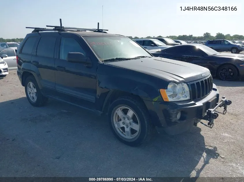 2006 Jeep Grand Cherokee Laredo VIN: 1J4HR48N56C348166 Lot: 39786995