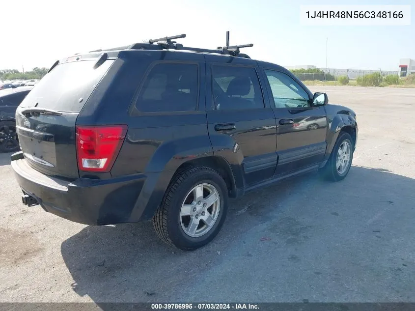 2006 Jeep Grand Cherokee Laredo VIN: 1J4HR48N56C348166 Lot: 39786995