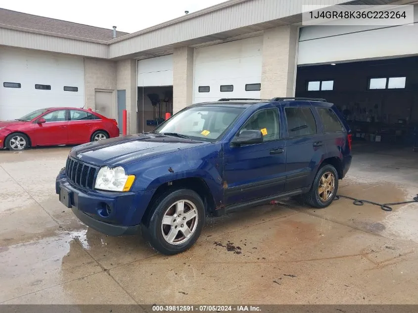 2006 Jeep Grand Cherokee Laredo VIN: 1J4GR48K36C223264 Lot: 39812591