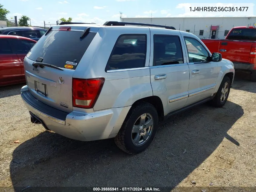 1J4HR58256C361477 2006 Jeep Grand Cherokee Limited