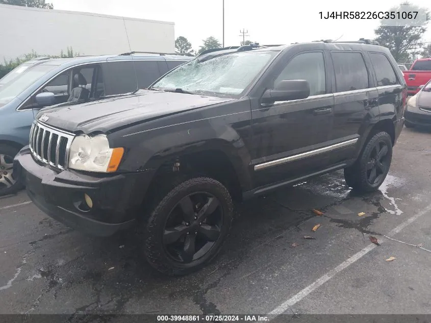 1J4HR58226C351067 2006 Jeep Grand Cherokee Limited