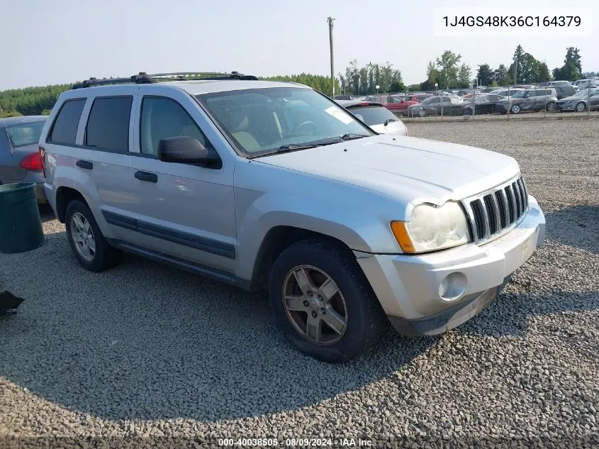 1J4GS48K36C164379 2006 Jeep Grand Cherokee Laredo