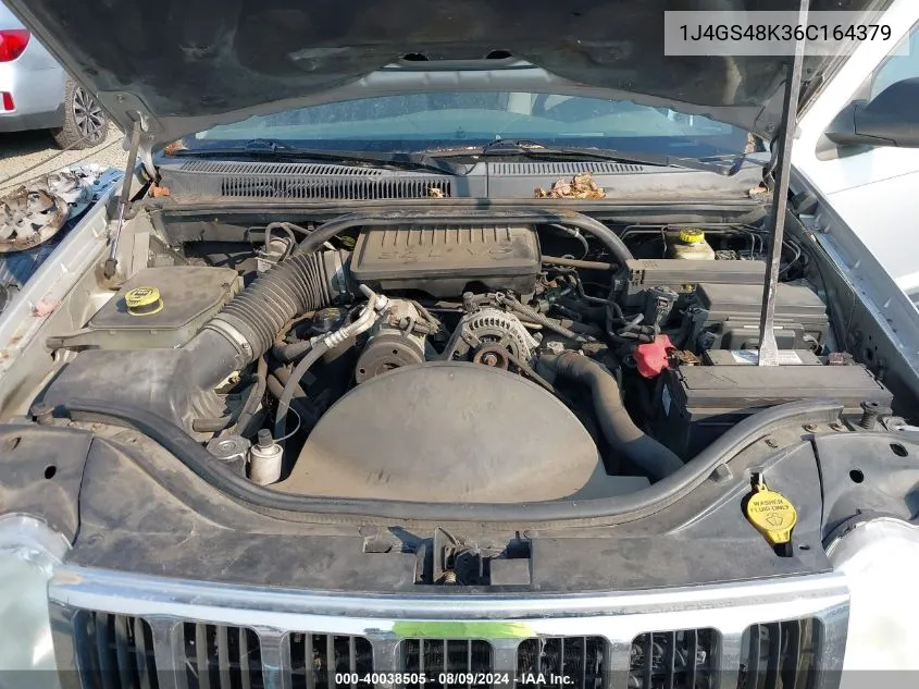 1J4GS48K36C164379 2006 Jeep Grand Cherokee Laredo