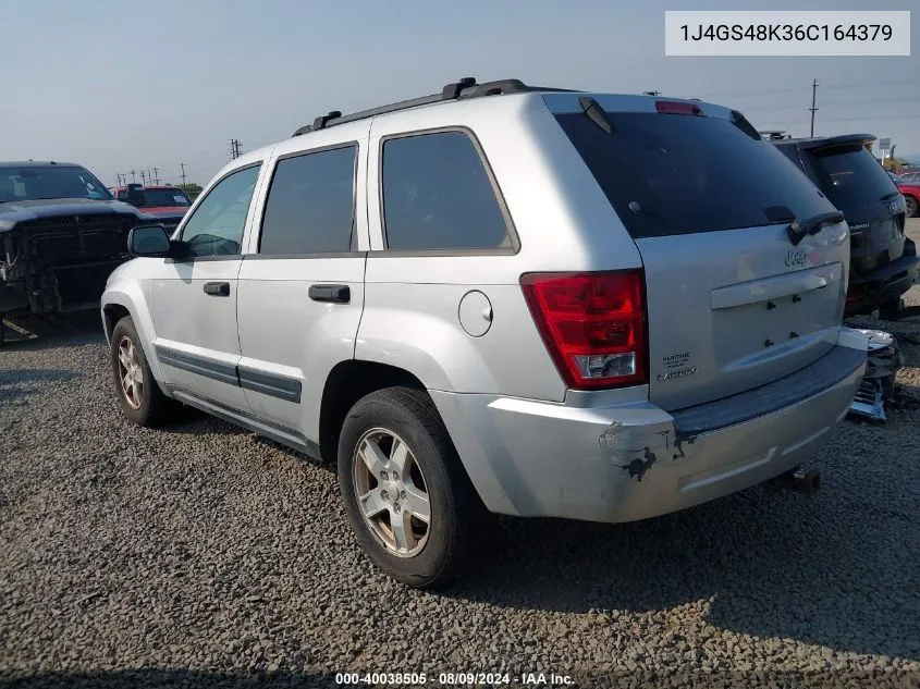 1J4GS48K36C164379 2006 Jeep Grand Cherokee Laredo