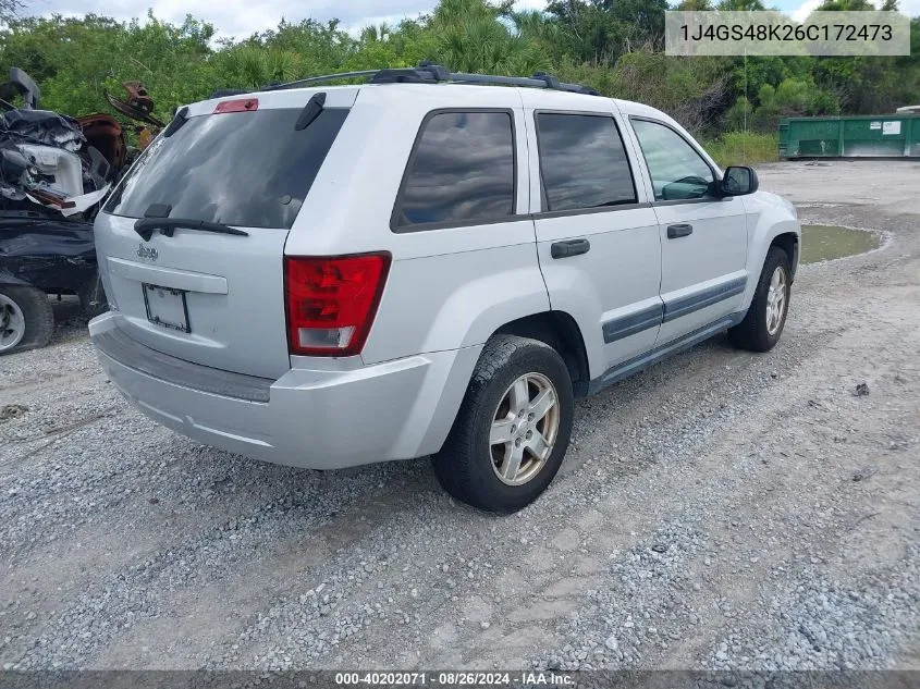 1J4GS48K26C172473 2006 Jeep Grand Cherokee Laredo