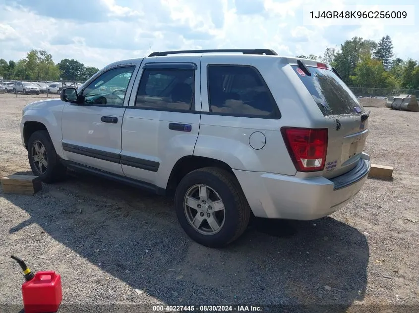 2006 Jeep Grand Cherokee Laredo VIN: 1J4GR48K96C256009 Lot: 40227445