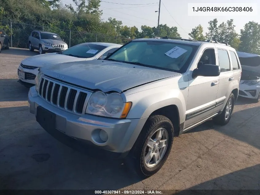 2006 Jeep Grand Cherokee Laredo/Columbia/Freedom VIN: 1J4GR48K66C308406 Lot: 40307941