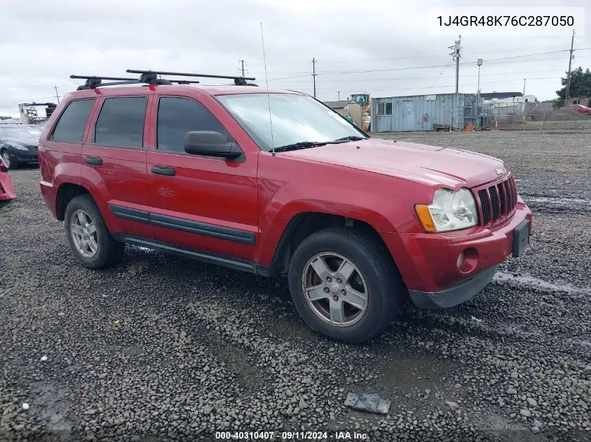 1J4GR48K76C287050 2006 Jeep Grand Cherokee Laredo