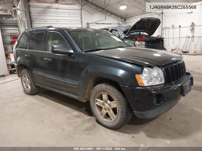 1J4GR48K26C265568 2006 Jeep Grand Cherokee Laredo