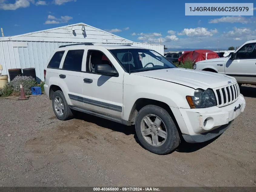 2006 Jeep Grand Cherokee Laredo VIN: 1J4GR48K66C255979 Lot: 40365800