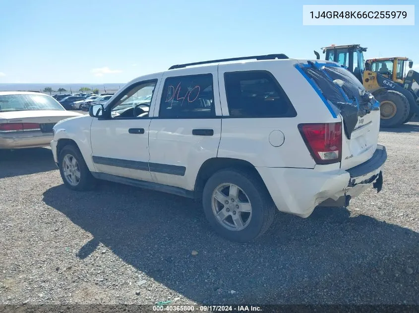 1J4GR48K66C255979 2006 Jeep Grand Cherokee Laredo