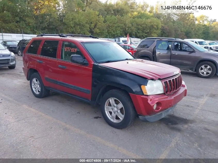 2006 Jeep Grand Cherokee Laredo VIN: 1J4HR48N46C146676 Lot: 40374808