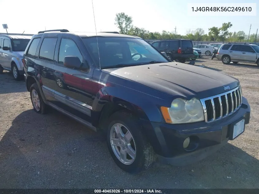 1J4GR48K56C249610 2006 Jeep Grand Cherokee Laredo