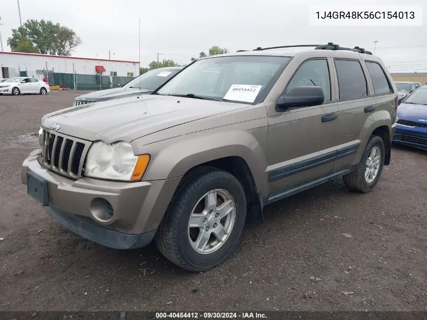 1J4GR48K56C154013 2006 Jeep Grand Cherokee Laredo/Columbia/Freedom