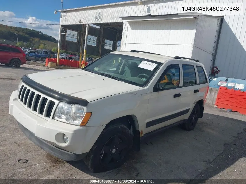 2006 Jeep Grand Cherokee Laredo VIN: 1J4GR48K46C277348 Lot: 40469077