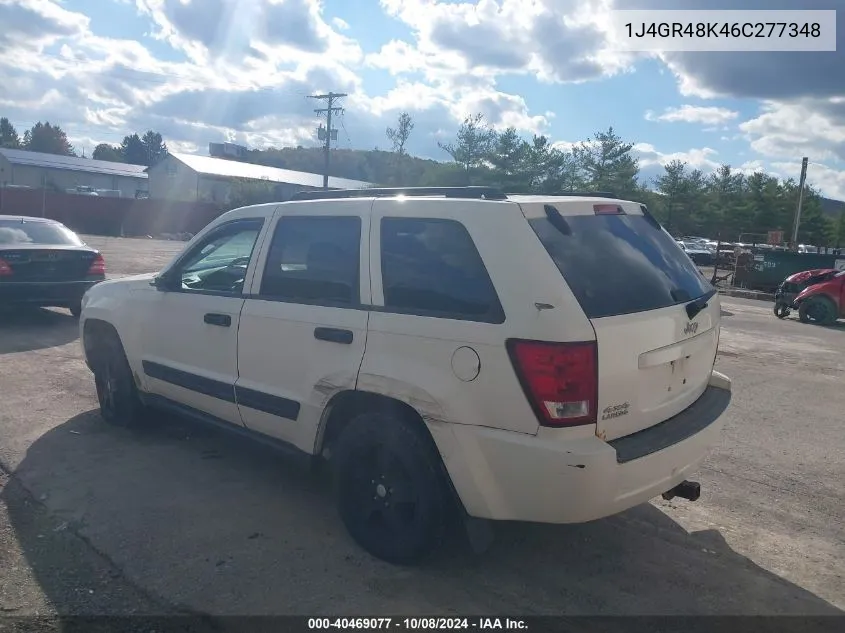 2006 Jeep Grand Cherokee Laredo VIN: 1J4GR48K46C277348 Lot: 40469077