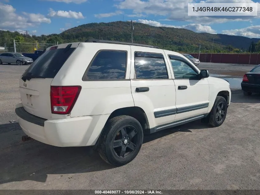 2006 Jeep Grand Cherokee Laredo VIN: 1J4GR48K46C277348 Lot: 40469077