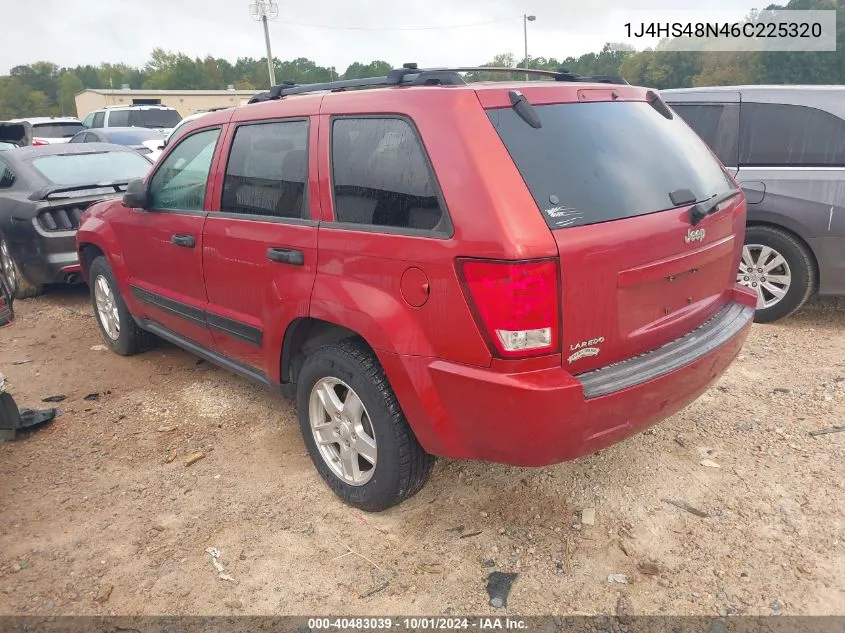 1J4HS48N46C225320 2006 Jeep Grand Cherokee Laredo