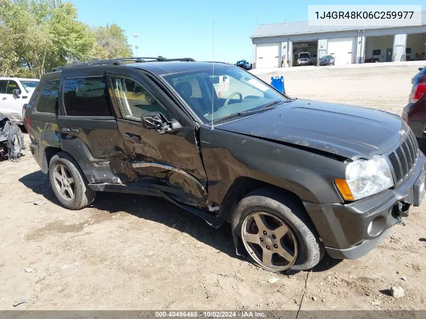 2006 Jeep Grand Cherokee Laredo VIN: 1J4GR48K06C259977 Lot: 40496465